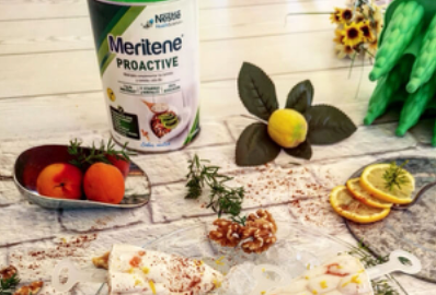 Recetas Meritene | Helado de yogur de albaricoque