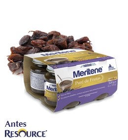 Meritene® puré de frutas rico en fibra | Nestlé Health Science