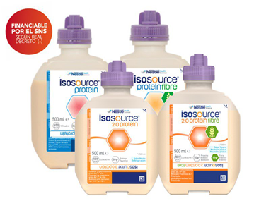 Isosource®: Fórmulas hiperproteicas e hipercalóricas 