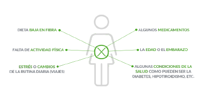 Causas del estreñimiento